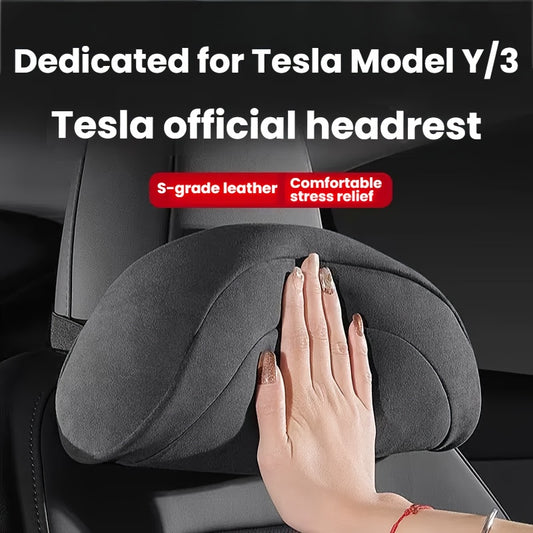 Car Accessories Suitable for Tesla Headrest Cushions, Seat Covers, Measuring 35*13, Car Headrests, Car Neck Pillows, Focus Logo Headrests, Car Seat Pillows, Car Seat Neck Pillows, Car Neck Supports, Car Seat Accessories, Car Seat Headrests