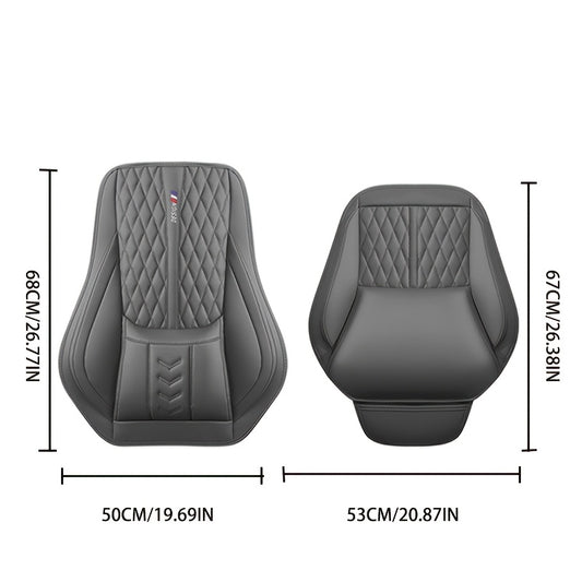 Car Seat Cushion: Lumbar & Leg Support | High-Density Foam, Soft as Cloud, Breathable, Universally Applicable, All-Season Driver Must-Have