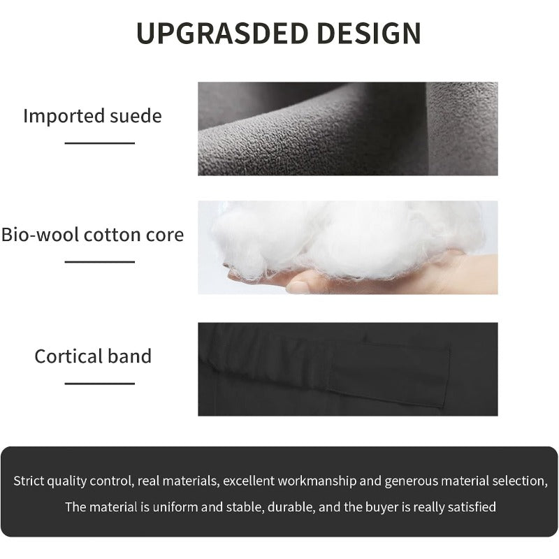 1pc TES la Neck Pillow | Designed for Tesla Model Y\3, Genuine Nappa Faux Leather, Invisible Strap, Non-woven Fabric