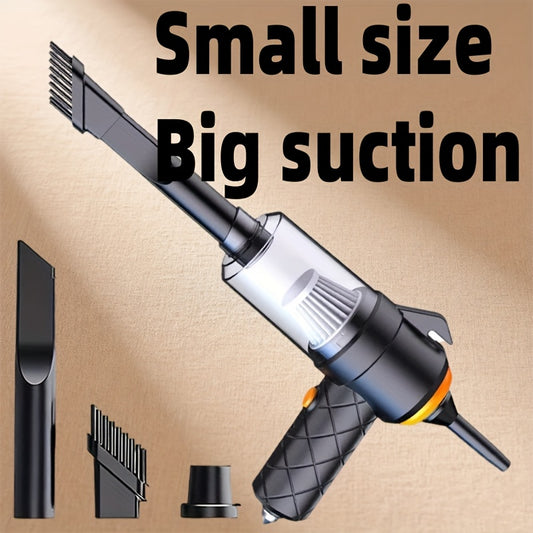 Handheld Cordless Vacuum Cleaner, Car Vacuum Cleaner, Portable, Suitable for Home and Car Use, Powerful Cordless Vacuum Cleaner, Mini Handheld Vacuum Cleaner, Car Care, Quick Home Cleaning, Rechargeable Vacuum Cleaner, Portable Vacuum Cleaner