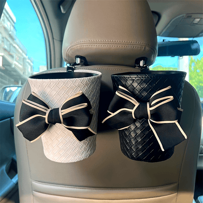 1pc Multifunctional Car Organizer | Trash Can and Umbrella Holder, Seat Back Storage Box, Suitable for Vehicle Accessories
