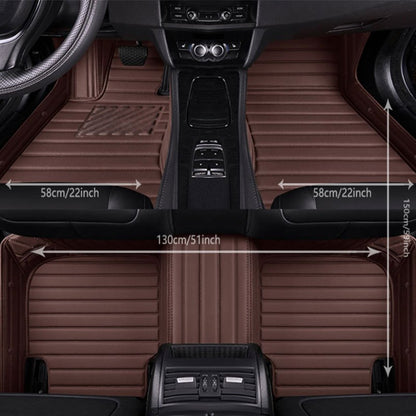 For 2024 for TESLA Model Y Fully Enclosed Special Car Floor Mat | Faux pu leather, Left Drive Compatible