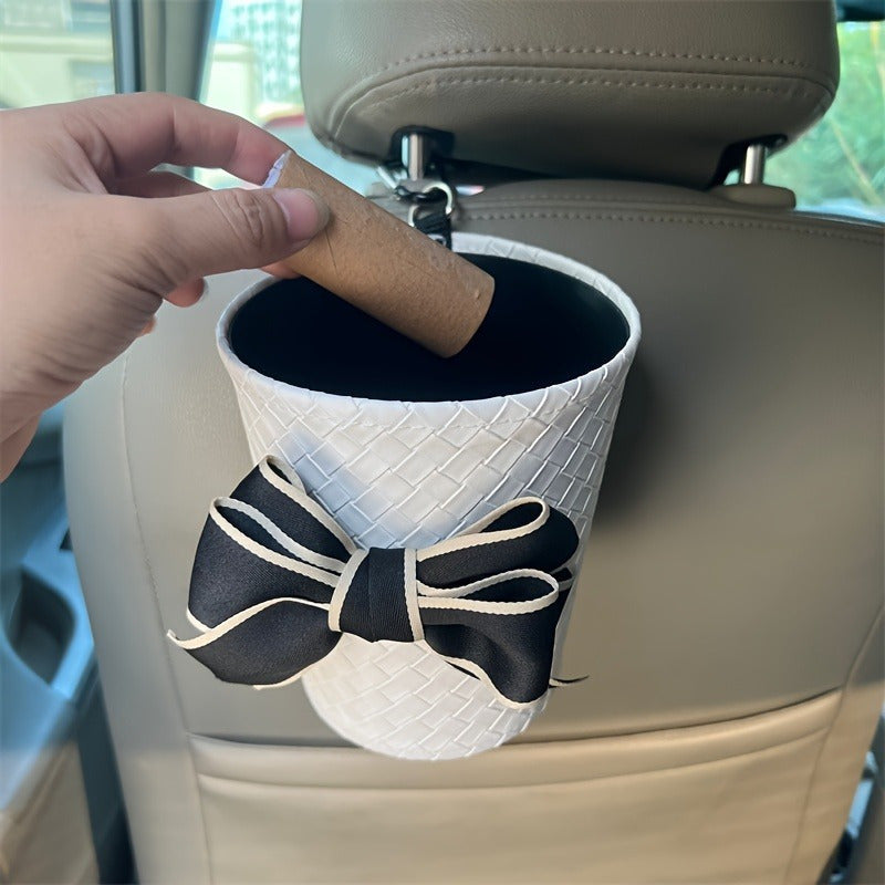 1pc Multifunctional Car Organizer | Trash Can and Umbrella Holder, Seat Back Storage Box, Suitable for Vehicle Accessories