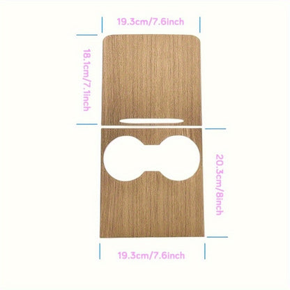 Center Console Wrap Cover Kit for Tesla Model 3 for Model Y Sticker Protector Matte Carbon Fiber Pattern\ wood Grain Car Modification Accessories for Easy Driving