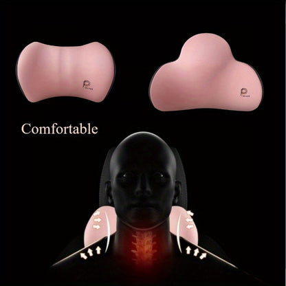 Mini Car Headrest and Lumbar Support in Macaron Colors - Ultra-Comfortable Seat Neck Pillow Cushion, Car Headrest Pillow, Travel Comfort, Compact Design, Soft Cushioning, Cozy Padding, Plush Material, Longdistance Drivers, Road Trip Essentials