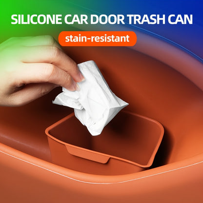 2025 Upgrade Silicone Car Door Trash Can | Multi-Functional Holder for Umbrella\Keys\Tissues, Universally Applicable