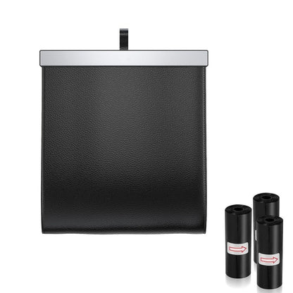 for Model 3\Y Compatible Slim ic Car Trash Can - Hanging Back Seat Organizer with -Kick Design, Multi-Functional Storage Bag & High Quality Disposal System ( Fit for, -Friendly) - ic for Switch Lock