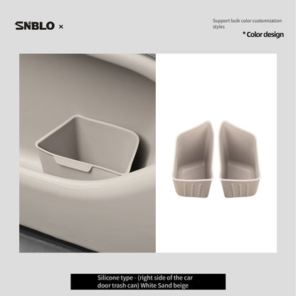 2025 Upgrade Silicone Car Door Trash Can | Multi-Functional Holder for Umbrella\Keys\Tissues, Universally Applicable