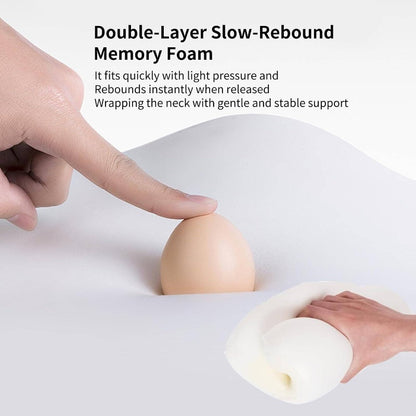 2 Pack Car Neck Pillow Model Y\3\S\X\Cybertruck | Foam Headrest Pillow Ergonomic Design Neck Support Softness Comfortable Black Car Pillow