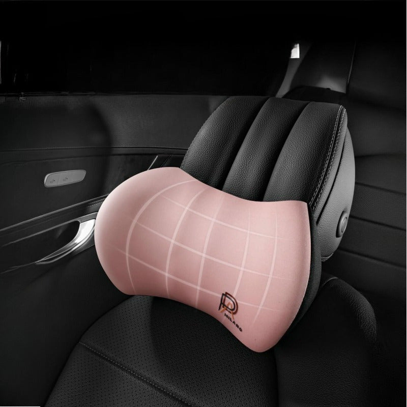 Mini Car Headrest and Lumbar Support in Macaron Colors - Ultra-Comfortable Seat Neck Pillow Cushion, Car Headrest Pillow, Travel Comfort, Compact Design, Soft Cushioning, Cozy Padding, Plush Material, Longdistance Drivers, Road Trip Essentials