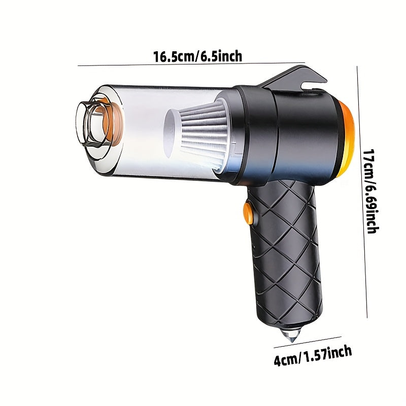 Handheld Cordless Vacuum Cleaner, Car Vacuum Cleaner, Portable, Suitable for Home and Car Use, Powerful Cordless Vacuum Cleaner, Mini Handheld Vacuum Cleaner, Car Care, Quick Home Cleaning, Rechargeable Vacuum Cleaner, Portable Vacuum Cleaner