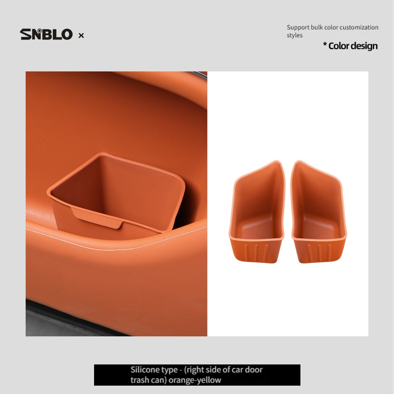 2025 Upgrade Silicone Car Door Trash Can | Multi-Functional Holder for Umbrella\Keys\Tissues, Universally Applicable