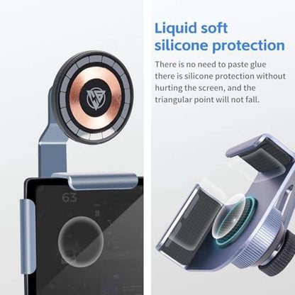 Phone Mount for Tesla Model 3Y Accessories 2024 2025 | Touchscreen Compatible, Magnetic Mobile Phone Holder for iPhone 14 15 16 Pro Max, Android Phones, Made of ABS Material