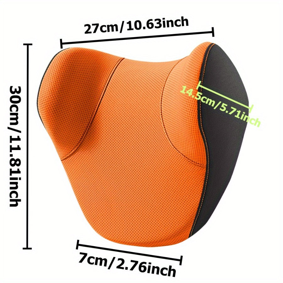 Suitable for Tesla Model 3\Y\S\X Car Lumbar Support Headrest Neck Pillow Breathable Comfort Summer Car Headrest