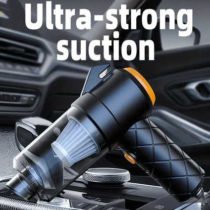 Handheld Cordless Vacuum Cleaner, Car Vacuum Cleaner, Portable, Suitable for Home and Car Use, Powerful Cordless Vacuum Cleaner, Mini Handheld Vacuum Cleaner, Car Care, Quick Home Cleaning, Rechargeable Vacuum Cleaner, Portable Vacuum Cleaner