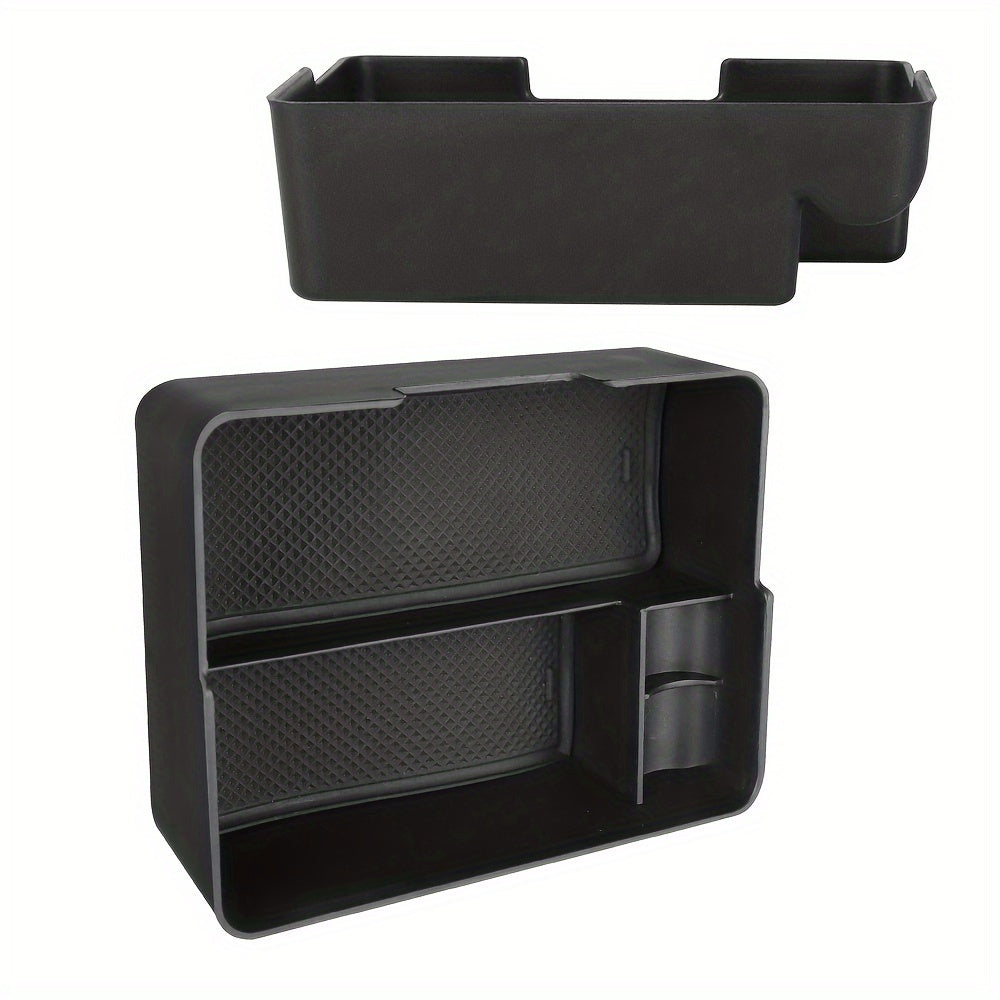 Suitable for Tesla Model 3 2017-2020 Car Centre Armrest Box Storage Box Stow Away And Organize Glove Box Car Accessories Anti-Slip Car Storage Box