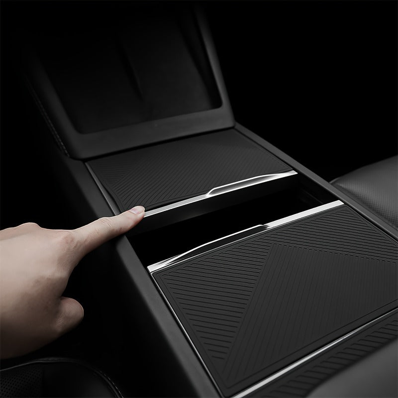 Silicone Protective Pad for Tesla Model 3/Y Center Panel- Non-Slip and Wear-Resistant, Protects the Center Control Panel and Increases Aesthetics