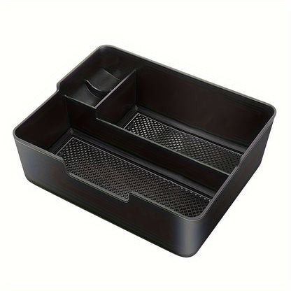 Suitable for Tesla Model 3 2017-2020 Car Centre Armrest Box Storage Box Stow Away And Organize Glove Box Car Accessories Anti-Slip Car Storage Box