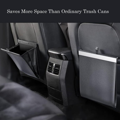 for Model 3\Y Compatible Slim ic Car Trash Can - Hanging Back Seat Organizer with -Kick Design, Multi-Functional Storage Bag & High Quality Disposal System ( Fit for, -Friendly) - ic for Switch Lock