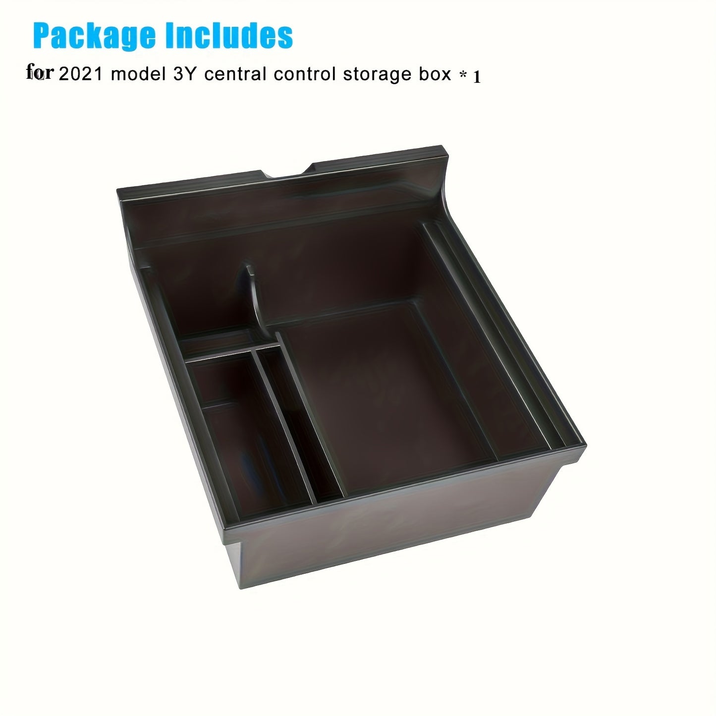 Compatible for Tesla Model 3\Y 2021-2023 Hidden Armrest Storage Box Tray - Concealed Shelf Organizer with Easy Installation, Space-Saving Car Interior Accessory (Compatible with Model 3 & Y)