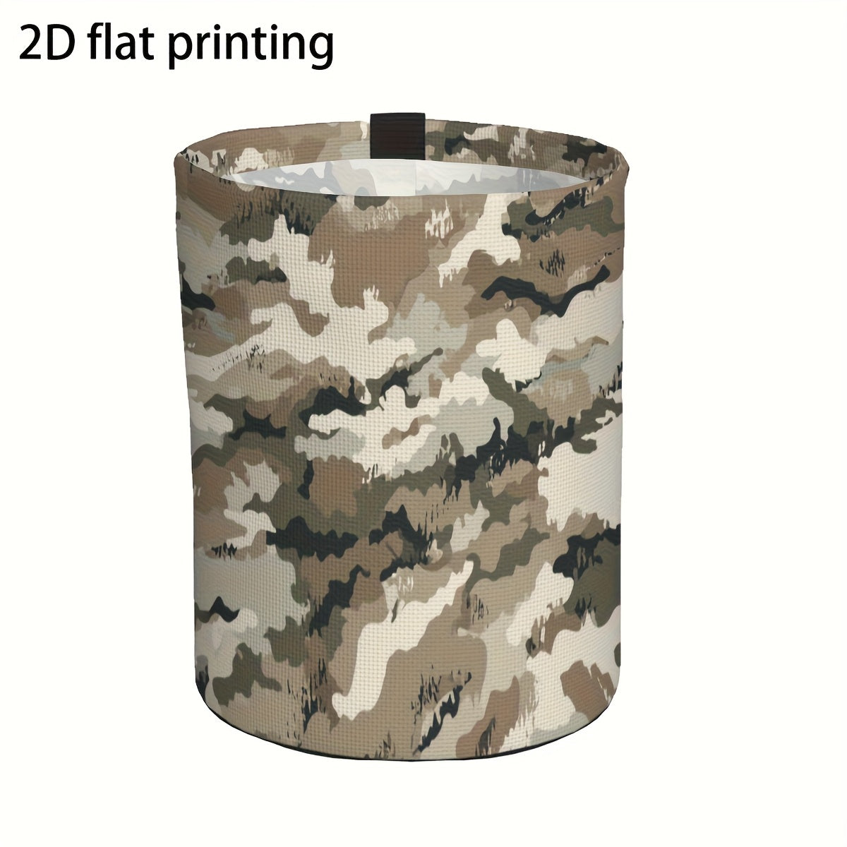 Car Trash Can with Adjustable Basket - Heavy-Duty Portable Camo Waste Bin, Fit for Auto Interior, Camping & for vehicle Storage - Heavy-Duty, Space-Saving Design, Unisex Male & Female, \u002Fs