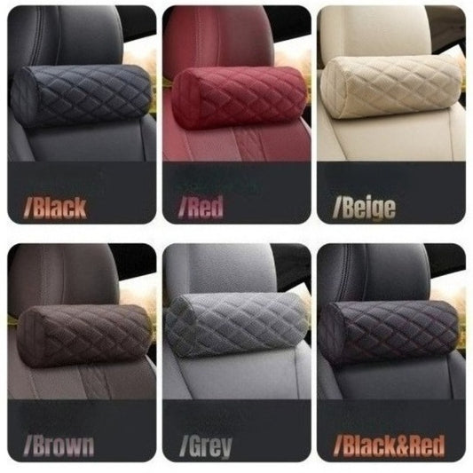 1pc Cervical Support Neck & Lumbar Pillow for driving - Car with C-Support for Whiplash, for Tesla Model 3 for Mercedes W204, for Toyota Corolla, for VW Passat, for BMW G30, for Dodge 1500