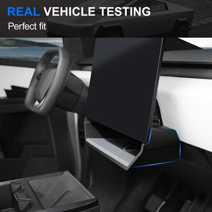 Center Console Organizer Under Screen Storage Box for 2024 for Tesla Cybertruck Accessories Dashboard Hidden Tray for Cybertruck A, Vehicle Organization, Hidden Compartment, Sleek Design, Customfit Accessory, Precision Fit, Car Console Insert, Tesla