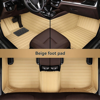 For 2024 for TESLA Model Y Fully Enclosed Special Car Floor Mat | Faux pu leather, Left Drive Compatible
