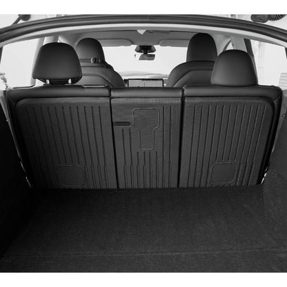 9pcs Model Y Floor Mats 2021-2024 | Fit All-Weather TPE Material Full Coverage with Back Protector, Cargo, Trunk Interior Accessories