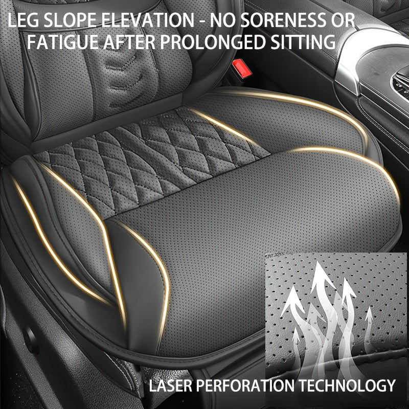 Car Seat Cushion: Lumbar & Leg Support | High-Density Foam, Soft as Cloud, Breathable, Universally Applicable, All-Season Driver Must-Have