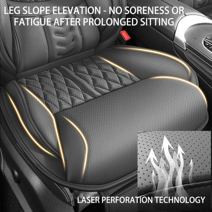Car Seat Cushion: Lumbar & Leg Support | High-Density Foam, Soft as Cloud, Breathable, Universally Applicable, All-Season Driver Must-Have