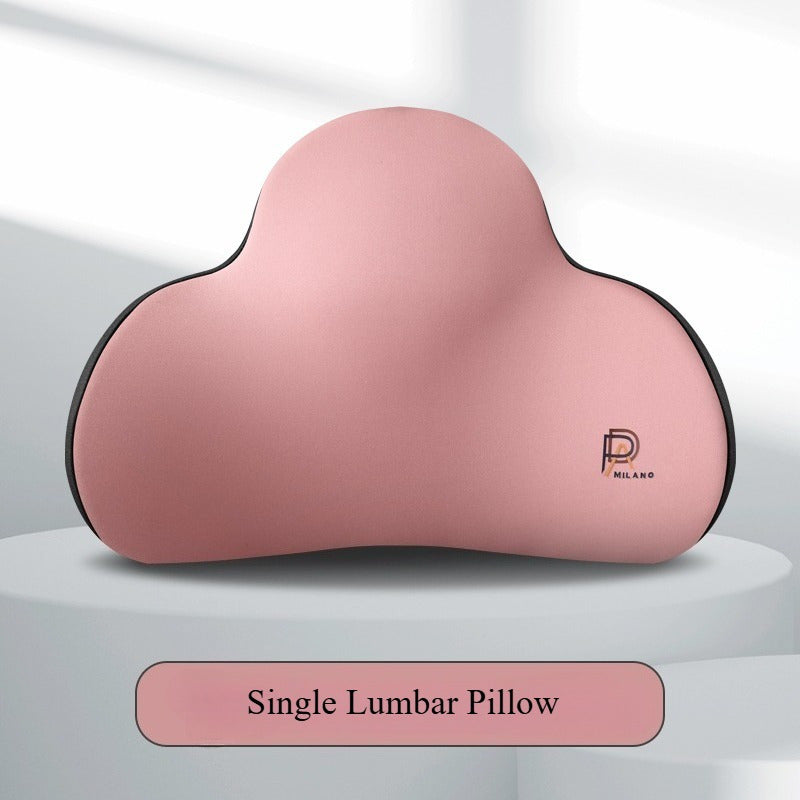 Mini Car Headrest and Lumbar Support in Macaron Colors - Ultra-Comfortable Seat Neck Pillow Cushion, Car Headrest Pillow, Travel Comfort, Compact Design, Soft Cushioning, Cozy Padding, Plush Material, Longdistance Drivers, Road Trip Essentials