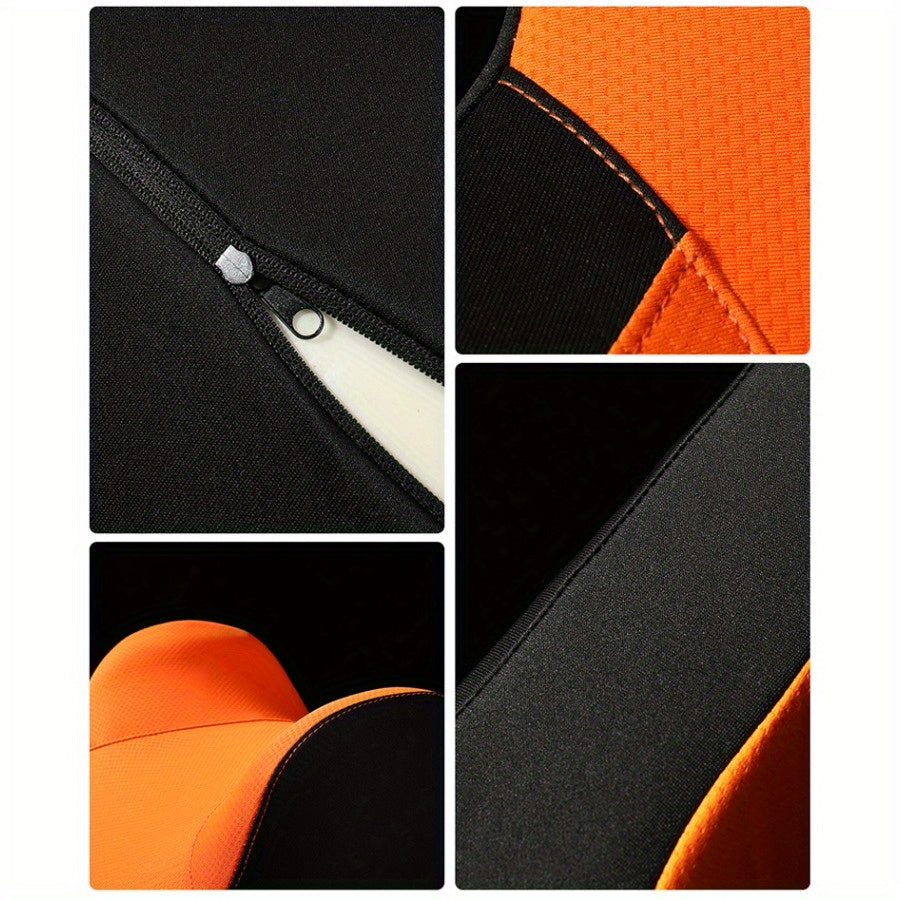 Suitable for Tesla Model 3\Y\S\X Car Lumbar Support Headrest Neck Pillow Breathable Comfort Summer Car Headrest