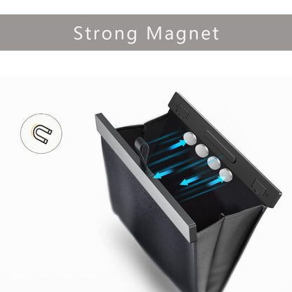 for Model 3\Y Compatible Slim ic Car Trash Can - Hanging Back Seat Organizer with -Kick Design, Multi-Functional Storage Bag & High Quality Disposal System ( Fit for, -Friendly) - ic for Switch Lock