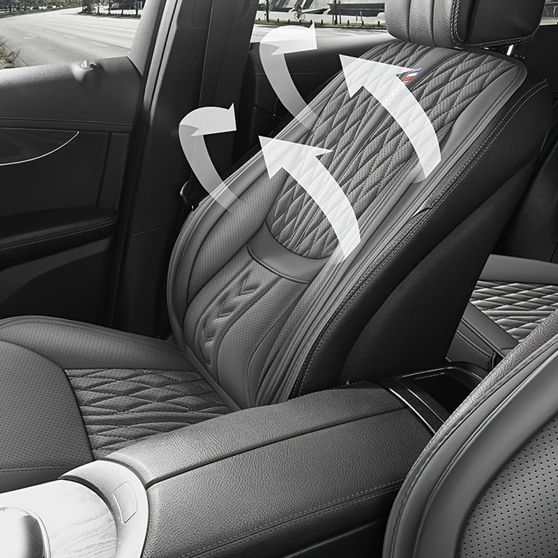 Car Seat Cushion: Lumbar & Leg Support | High-Density Foam, Soft as Cloud, Breathable, Universally Applicable, All-Season Driver Must-Have